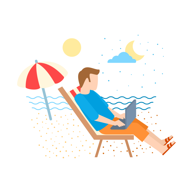 Our service is available anytime, anywhere